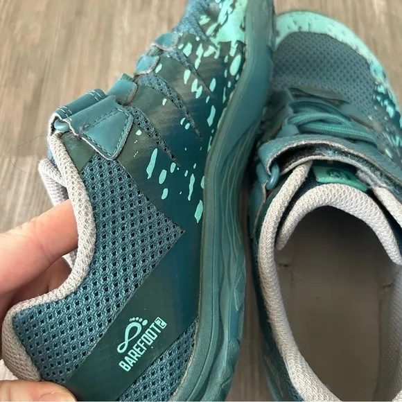 Merrell Barefoot 2 teal blue green hiking trail outdoor Sneakers Womens Size 6