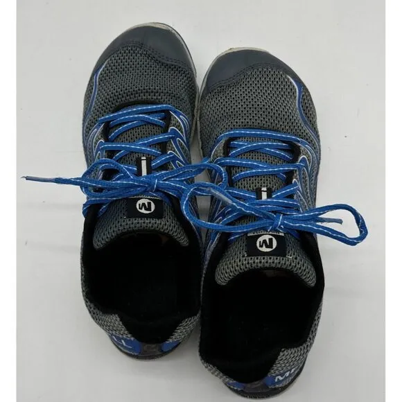 Merrell Men's Bare Access 4 Trail Running Sneaker Shoes 8 Blue Grey J36791