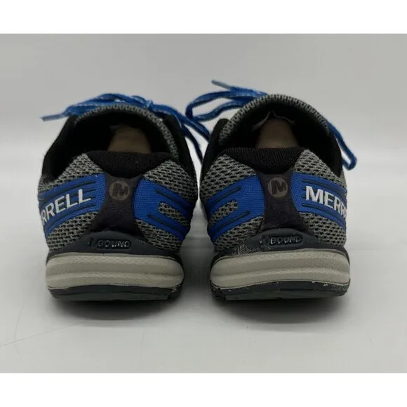 Merrell Men's Bare Access 4 Trail Running Sneaker Shoes 8 Blue Grey J36791