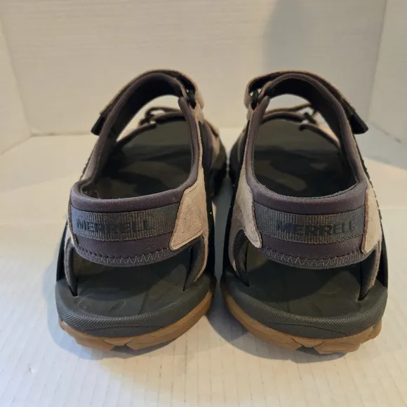 Merrell Men's Huntington Ankle-Strap Sport Convert Taupe Sandals Size 13 J034239