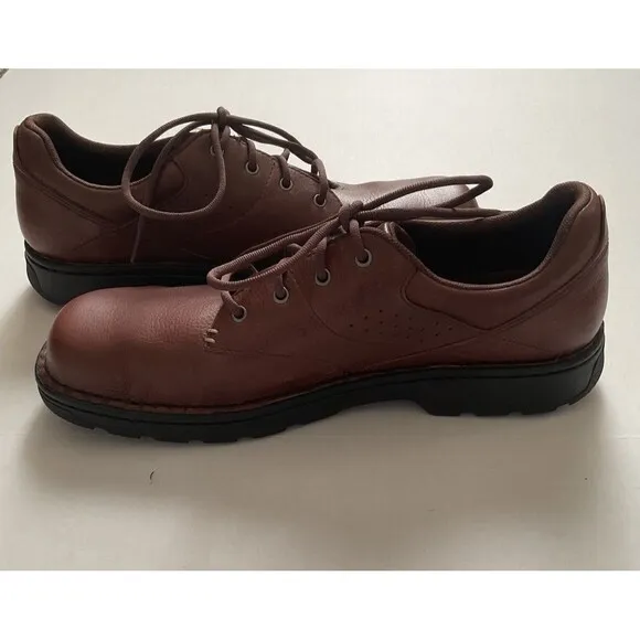🔷Merrell Men’s World Legend 2 Lace-up Leather Loafer In Brown Size 9.5