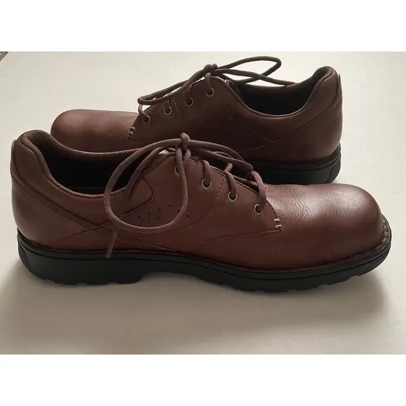 🔷Merrell Men’s World Legend 2 Lace-up Leather Loafer In Brown Size 9.5
