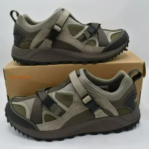 Merrell Mens Size 13 Shoreline Luxe Dried Herb Amphibious Water Trail Sneakers