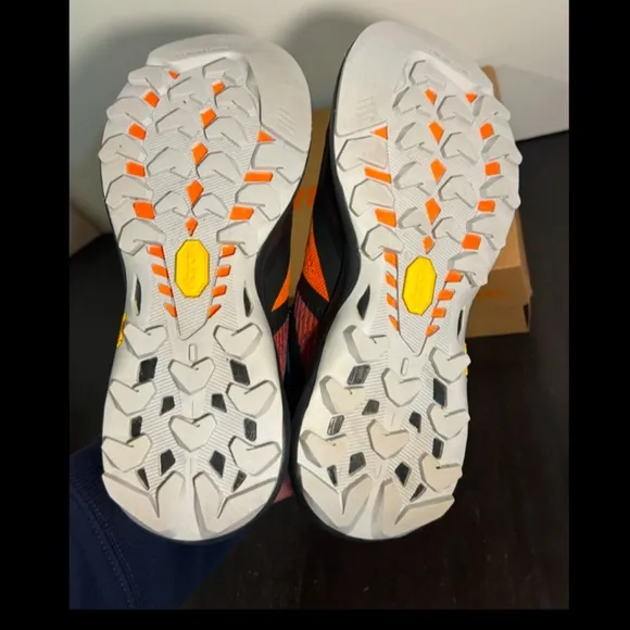 Merrell MQM 3 Trail Running Shoes/Sneakers Tangerine Teal/Orange Multi Size 6.5
