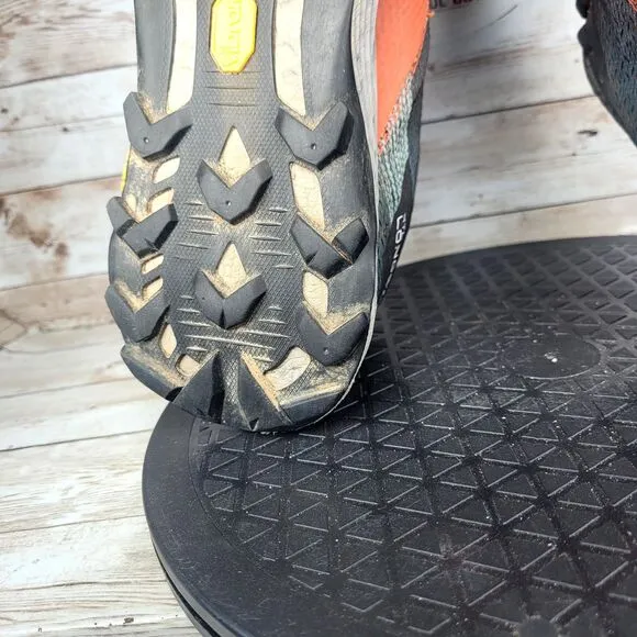 Merrell MTL Men's Size 11.5 Long Sky 2 Tangerine Mesh Trail Running Shoes