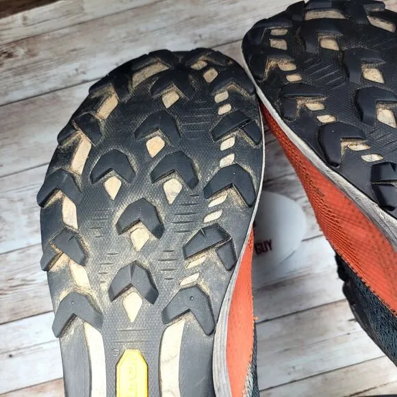 Merrell MTL Men's Size 11.5 Long Sky 2 Tangerine Mesh Trail Running Shoes