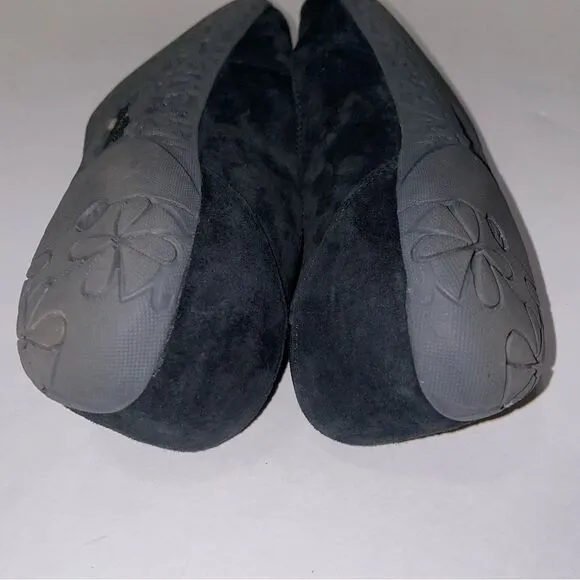 Merrell Select Fresh Black Suede Ballet Flats Round Toe Women's Size 8.5