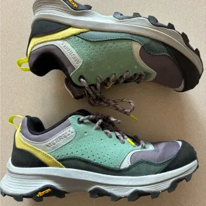 Merrell Speed Solo Hiking Trainers Green Gray