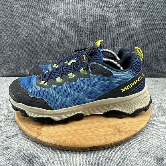 Merrell Speed Strike Aerosport Shoes Mens Size 12 Blue Hiking Trail  Sneakers
