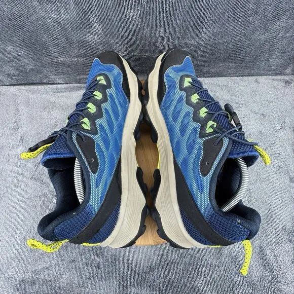 Merrell Speed Strike Aerosport Shoes Mens Size 12 Blue Hiking Trail  Sneakers