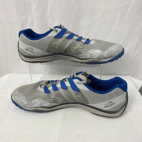 Merrell Trail Glove 5 Barefoot Shoes Mens 13 Vibram Running Sneakers Gray Blue