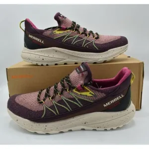 Merrell Womens Size 10.5 Bravada 2 Burgundy Hiking Trail Sneakers Shoes