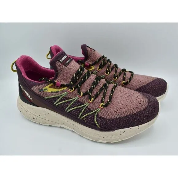 Merrell Womens Size 10.5 Bravada 2 Burgundy Hiking Trail Sneakers Shoes