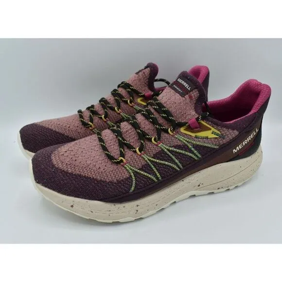 Merrell Womens Size 10.5 Bravada 2 Burgundy Hiking Trail Sneakers Shoes