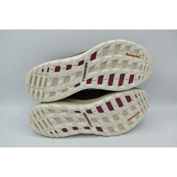 Merrell Womens Size 10.5 Bravada 2 Burgundy Hiking Trail Sneakers Shoes