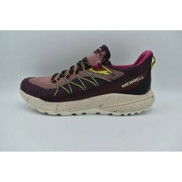 Merrell Womens Size 10.5 Bravada 2 Burgundy Hiking Trail Sneakers Shoes