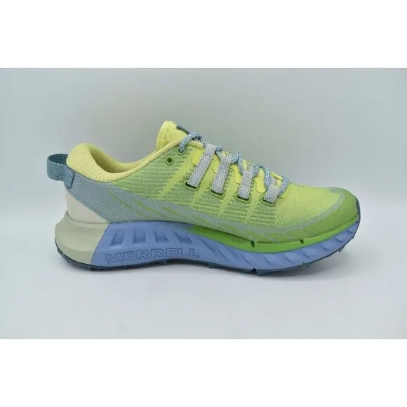 Merrell Womens Size 7.5 Agility Peak 4 Pomelo Trail Running Sneakers Shoes