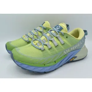 Merrell Womens Size 7.5 Agility Peak 4 Pomelo Trail Running Sneakers Shoes