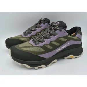 Merrell Womens Size 7.5 MOAB Speed Lichen Trail Hiking Sneakers Shoes