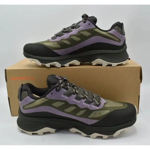 Merrell Womens Size 7.5 MOAB Speed Lichen Trail Hiking Sneakers Shoes