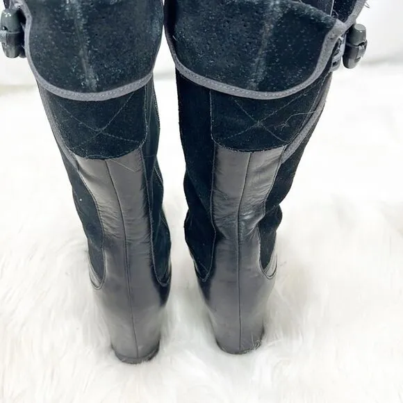Merrell Wedgetarian Lyla Boots Black