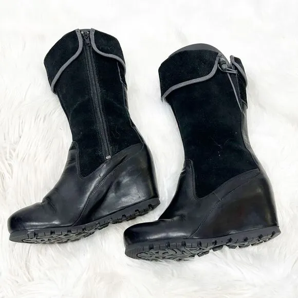 Merrell Wedgetarian Lyla Boots Black