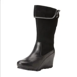 Merrell Wedgetarian Lyla Boots Black