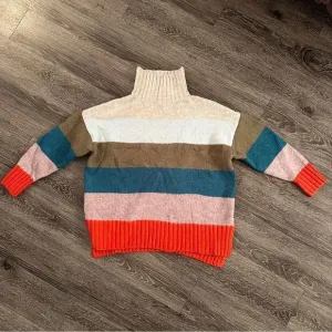 Mersea Striped Chunky Knit
