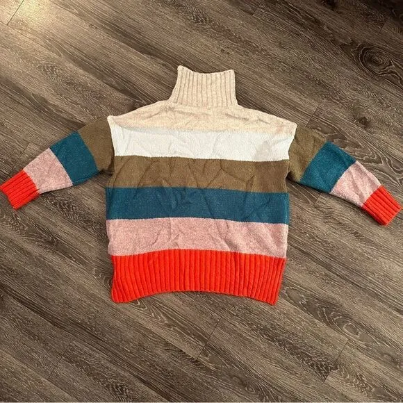 Mersea Striped Chunky Knit