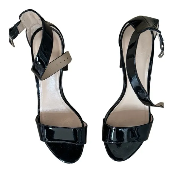 M.GEMI Patent leather sandal Sz 37.5