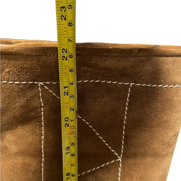 Michael Kors Crosby Suede Sherpa Lined Knee High Wedge Boots  Womens Size 7.5