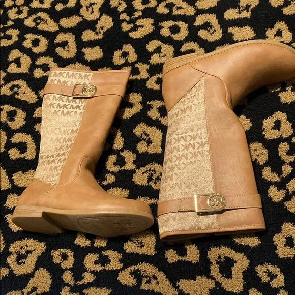 Michael Kors Tan Knee-High Boots new
