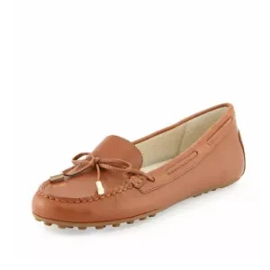 Michael Kors Women's Brown Tan Daisy Moc Casual Flats Shoes Drivers Moccasins 8