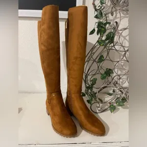 Michael Kors Women's Tan Over the Knee Boots