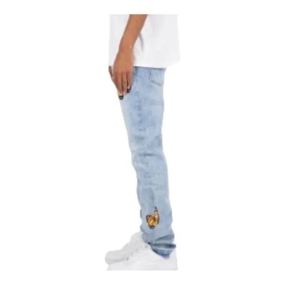 Mnml D223 Butterfly Straight Denim – Blue (F1)