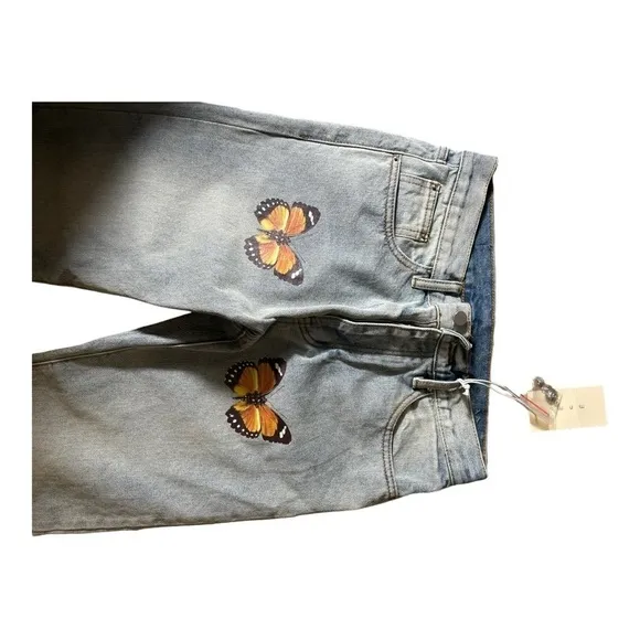 Mnml D223 Butterfly Straight Denim – Blue (F1)