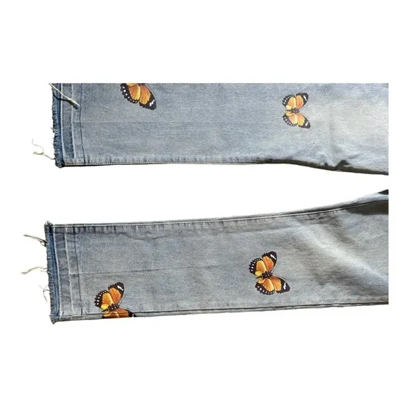 Mnml D223 Butterfly Straight Denim – Blue (F1)