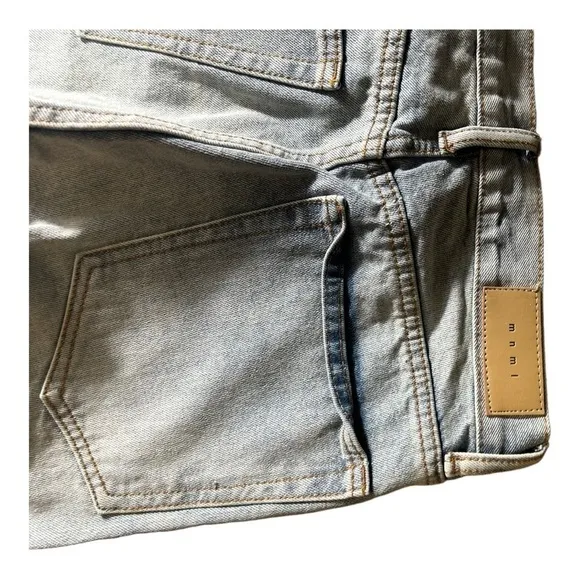 Mnml D223 Butterfly Straight Denim – Blue (F1)