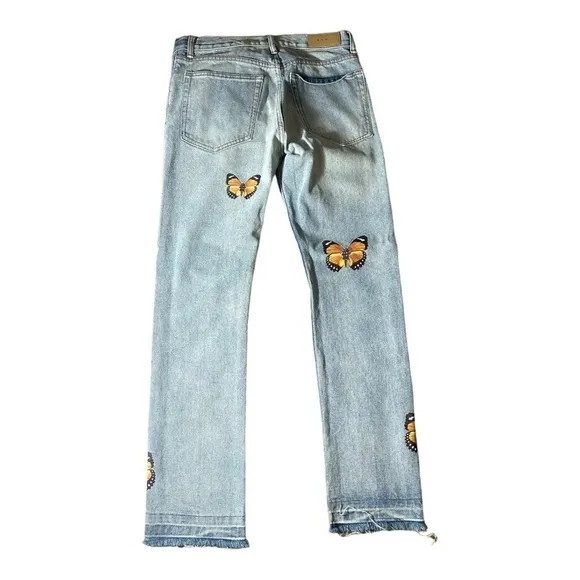 Mnml D223 Butterfly Straight Denim – Blue (F1)