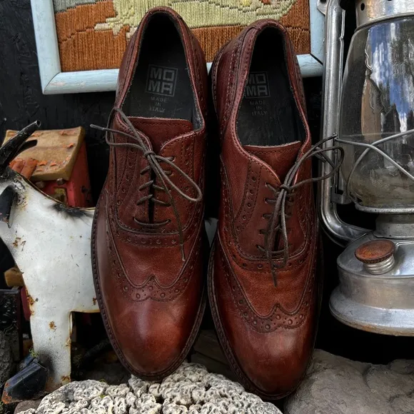 MOMA Laced Bandolero Wingtip Oxford Shoe.