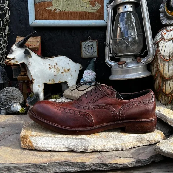 MOMA Laced Bandolero Wingtip Oxford Shoe.