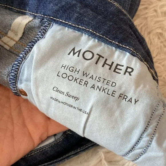 MOTHER High Waisted Looker Teaming Up
