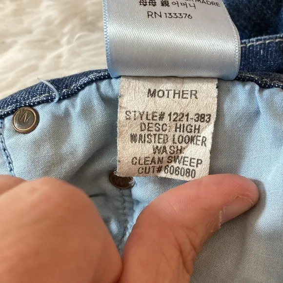 MOTHER High Waisted Looker Teaming Up