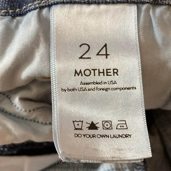 MOTHER High Waisted Looker Teaming Up