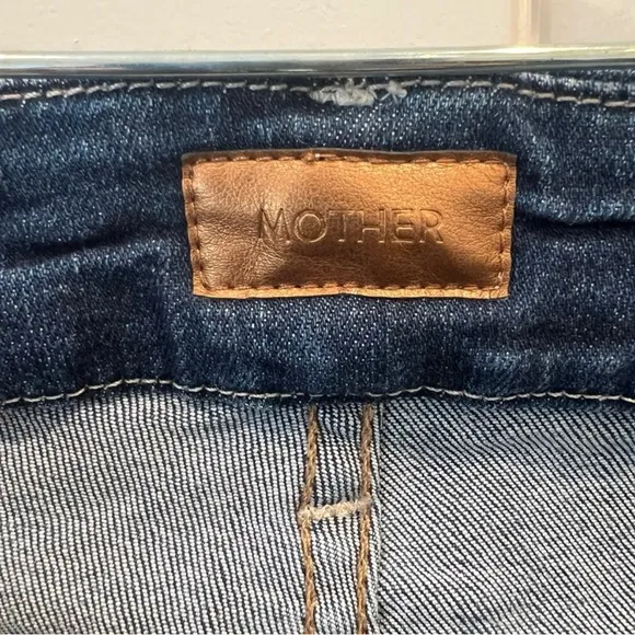 Mother High Waisted Looker Women’s Skinny Jeans in Teaming Up Size 26