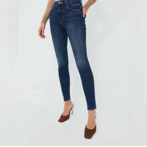 Mother High Waisted Looker Women’s Skinny Jeans in Teaming Up Size 26