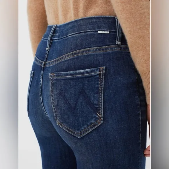 Mother High Waisted Looker Women’s Skinny Jeans in Teaming Up Size 26