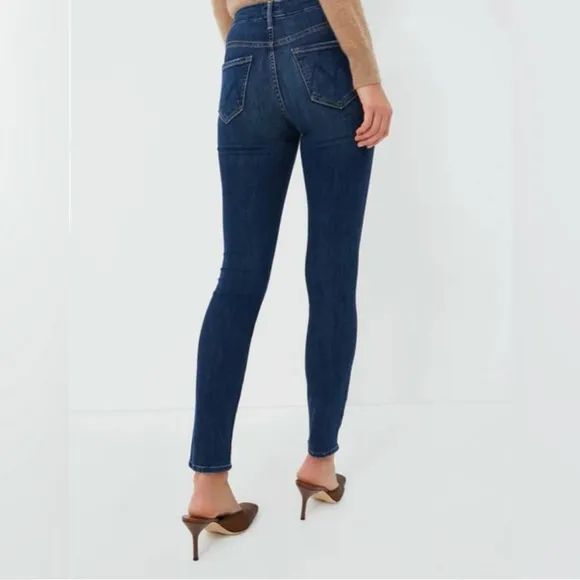 Mother High Waisted Looker Women’s Skinny Jeans in Teaming Up Size 26