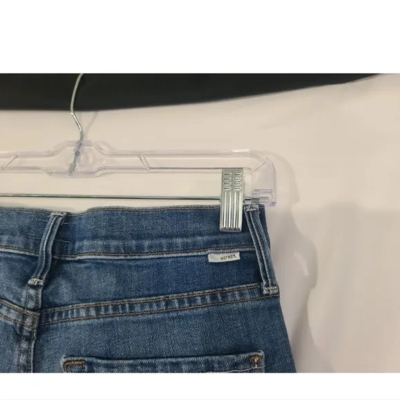 Mother High Waisted Pony Boy Ankle Jeans in Loafers And Lassos 26