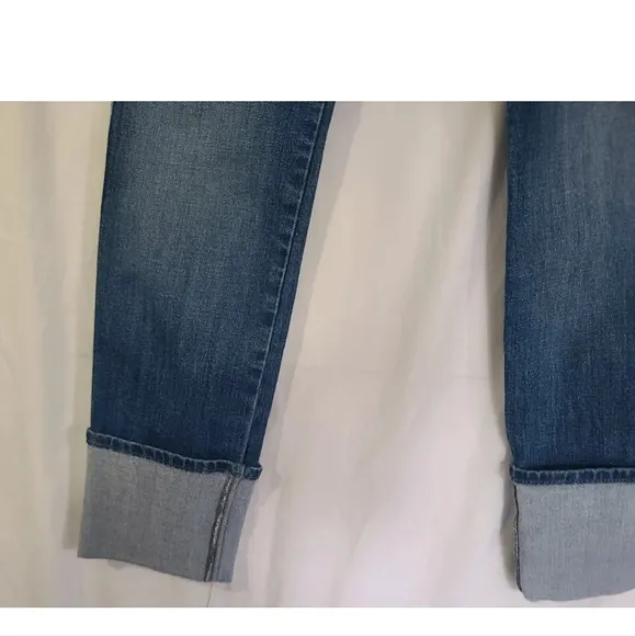Mother High Waisted Pony Boy Ankle Jeans in Loafers And Lassos 26